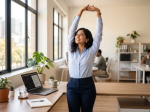 Staying active desk job